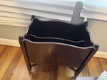 Ethan Allen English Canterbury 70 Vtg Mahogany Finish Magazine Rack Stand Rare. Fixed Price $210.85.