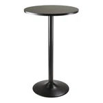 Winsome Obsidian Round Contemporary Wood/metal Pub Table Black. Fixed Price $128.99.