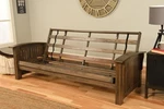 Kodiak Washington Full Solid Hardwood Futon Rustic Walnut (frame Only). Fixed Price $449.00.