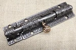 Old Door Slide Bolt Barrel Latch 5 Lock Windsor Brass Knob Vintage Cast Iron. Fixed Price $149.90.