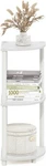 Furinno 3-TIER Corner Shelf Bookcase Display Storage Organizer White Stand. Fixed Price $45.99.