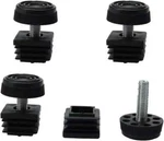 Uxcell Leveling Feet 25MM Square Insert Furniture Adjustable Leveler 4 Sets. Fixed Price $15.00.