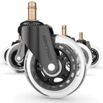 Office Wheels For Ikea Chairs Only Soft Rubber Computer Caster .... Fixed Price $44.58.