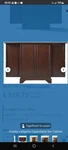 Crosley Furniture Cambridge Expandable Bar Cabinet - Mahogany (KF40001BMA). Fixed Price $450.00.