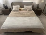 Modus Furniture Cal King Bed. Fixed Price $1800.00.