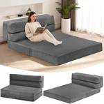 Folding Mattress Full Size 3 1 Convertible Sofa Bed Out Couch Floor. Fixed Price $159.73.