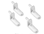 Brand New Genuine Ikea Shelf Steel Pins Peg Support Besta #113301 4 Pcs. Fixed Price $9.27.