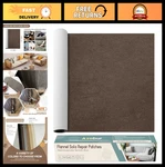Oversized Microfiber Sofa Fabric Repair Patch Self Adhesive, Dark Brown, Cost-. Fixed Price $30.99.