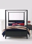 $150 Cozy Shop Full/queen Duvet Cover Only Cotton Velvet Navy Blue Holiday - New. Fixed Price $66.50.