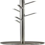 Evergreen Coat Rack With Brushed Steel Finish Space-saving Entryway Organizer. Fixed Price $110.99.