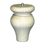 2738 Waddell 4-3/4 In. X 3-1/4 Tulip Ash Bun Foot. Fixed Price $43.07.