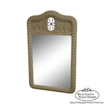 Lexington Henry Link Painted Wicker Mirror. Fixed Price $365.00.