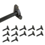 Oil Rubbed Bronze Stair Carpet Runner Rod 39 1/2 Inch Length Set Of 13. Fixed Price $600.99.
