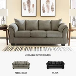 Signature Design By Ashley Darcy Fabric Sofa In Cobblestone. Fixed Price $824.99.