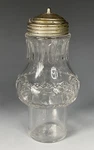 Antique Victorian Eapg 'kings Crown' Pressed Glass Sugar Bottle 19TH C. Table. Fixed Price $30.00.