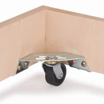 Woodriver Corner Caster Set Of 4 Holds 290 Lbs. Fixed Price $33.98.