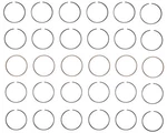 Enginetech S92316 Premium Piston Rings For 96-09 Gm/chevrolet 3.4L/207 V6. Fixed Price $63.46.