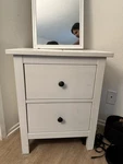 Sauder Storybook 2-DRAWER Night Stand Soft White Finish Bedroom. Fixed Price $35.00.