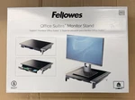 Fellowes 80311 Monitor Riser, Black/silver. Fixed Price $50.00.