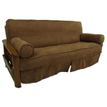Blazing Needles Solid Microsuede Double Corded 8" 9" Futon Slipcover Set With. Fixed Price $97.99.