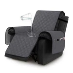 H.versailtex 100% Waterproof Recliner Covers, CHAIR:30", Gray. Fixed Price $69.84.