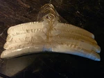 Vintage 16" Luxury Satin Covered Padded Ivory Lingerie Hangers Set Of 8. Fixed Price $14.99.