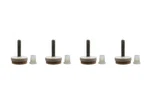Shepherd Hardware 9908 1-INCH Felt Gard Threaded Stem Furniture Glides, 1/4-I.... Fixed Price $14.78.