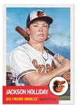 Topps Living Set #762 Jackson Holliday Orioles. Rc Hand. Fixed Price $5.40.