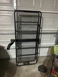 Curt 18153 60" X 24" Black Steel Basket Cargo Carrier (fold 2" Shank, 500 Lbs.). Fixed Price $129.99.