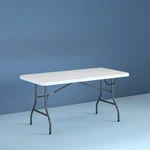 Cosco 6 Foot Premium Folding Table, White Speckle. Fixed Price $51.50.