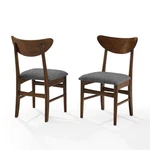 Crosley Set Of 2 Landon Wood Dining Chairs With Upholstered Seat Red:. Fixed Price $172.99.