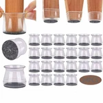 8X-48X Silicone Felt Slider Chair Leg Protector For Hardwood Floor Fit All Shape. Fixed Price $25.32.