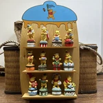 Disney Winnie The Pooh Porcelain Hinged Trinket Box 12 Months Display Shelf ***. Fixed Price $281.25.