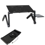 360 Adjustable Folding Laptop Notebook Desk + Cooling Fan Stand Bed Tray. Fixed Price $25.49.