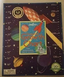Eeboo Space Growth Chart Hanging Keepsake With 22 Stickers New And Unused. Fixed Price $18.00.