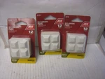 X (12-PK) Ace Square Vinyl Self Adhesive Bumper Pads White 3/4" 52726. Fixed Price $14.99.