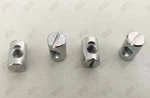 Ikea Cross Dowel Nut Sleeve, Part # 104895 (4 Pack) - New Usa Shipped. Fixed Price $9.99.