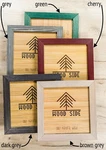 Rustic Wooden Picture Frames - Natural Solid Distressed Wall/ Tabletop. Fixed Price $21.99.