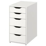 Ikea Alex White Drawer Unit 14 X27 Rare, Discontinued -new -home Office Use. Fixed Price $244.99.