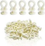 50 Pcs Plastic Rollerbolt Window Curtain Glider Track Carrier Slide Wheels. Fixed Price $8.81.