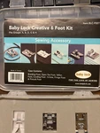 Baby Lock Creative 6 Foot Kit Blc-feet Machines A,b,d,g & Open Toe, Teflon,. Fixed Price $35.00.