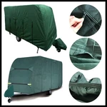 Shield Caravan Full Cover + Tow Hitch Breathable 4-PLY Green 10-31FT Length. Fixed Price $181.08.