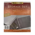 Vtg Day-timer Storage Set Binder Slipcase Sheetlifter & Year Labels Acco Read. Fixed Price $19.00.