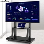 Heavy-duty Steel Tv Floor Stand For 32 -100'' Screen Mount Cart W/ Shelves. Fixed Price $149.90.