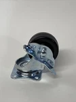 Waxman 0066974 2" Rubber Plate Swivel Caster Wheel With Break New. Fixed Price $14.59.