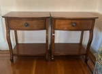 ( 32.25 19.25 ) Pair Of Lexington Tommy Bahama Side Tables Or Nightstands. Fixed Price $899.00.
