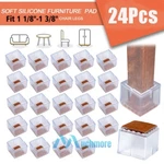24PCS Silicone Rubber Chair Leg Cap Feet Pads Furniture Covers Floor Protectors. Fixed Price $10.99.