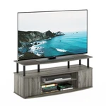 Furinno Jaya Large Entertainment Stand For Tv Up To 55 Inch, French Oak Grey/.... Fixed Price $91.76.