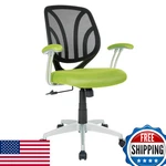 Osp Home Furnishings Screen Back Office Task Chair Green Padded Seat EMH69203S-6. Fixed Price $102.42.