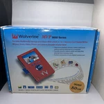 Wolverine Mvp 9000 80GB Multimedia Player Digital Audio Photo Video Storage Red. Fixed Price $199.99.
